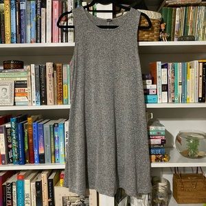 Gray Old Navy Swing Dress